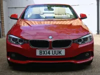 Usado BMW 428 2014 Rojo Descapotable