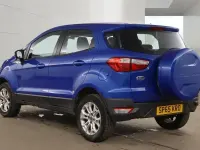 Used Ford Ecosport Zetec 112 HP (82 kW) 2015 Blue SUV