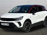Used Vauxhall Crossland GS Line 110 HP (80 kW) 2022 White SUV