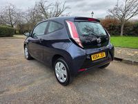 Used Toyota Aygo X-play 68 HP (50 kW) 2014 Blue Hatchback