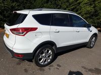 Used Ford Kuga Titanium 150 HP (110 kW) 2015 White SUV