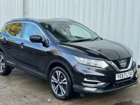 Used Nissan Qashqai N-Connecta 110 HP (80 kW) 2017 Black SUV