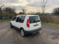 Used Skoda Roomster 105 HP (77 kW) 2012 White MPV