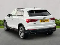 Used Audi Q3 Black Edition 150 HP (110 kW) 2025 White SUV