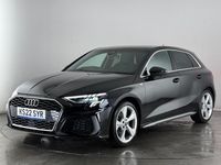 Used Audi A3 Sportback S-Line 2022 Black Hatchback