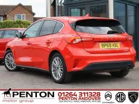 Used Ford Focus Titanium X 125 HP (91 kW) 2019 Red Hatchback