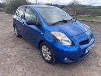 Used Toyota Yaris 2011 Blue Hatchback