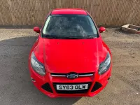 Used Ford Focus Titanium 125 HP (91 kW) 2013 Red Hatchback