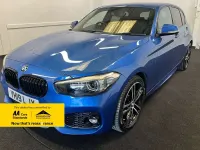 Used BMW 120 M Sport 187 HP (137 kW) 2019 Blue Hatchback