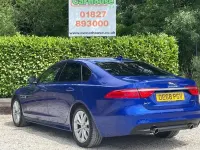 Used Jaguar XF R-Sport 241 HP (177 kW) 2018 Blue Sedan