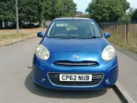 Used Nissan Micra 78 HP (57 kW) 2013 Blue Hatchback