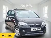 Usado Skoda Citigo Elegance 60 CV (44 kW) 2014 Negro Utilitario