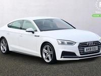 Used Audi A5 Sportback S-Line 190 HP (139 kW) 2018 White Hatchback