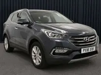 Used Hyundai Santa Fe Premium 200 HP (147 kW) 2018 Blue SUV