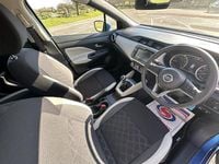 Używany Nissan Micra Acenta 71 KM (52 kW) 2017 Niebieski Hatchback