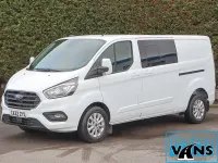 Used Ford Transit Custom Limited 130 HP (95 kW) 2022 White Van