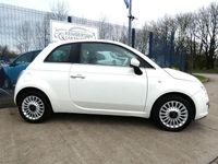 Used Fiat 500 Lounge 69 HP (50 kW) 2009 White Hatchback