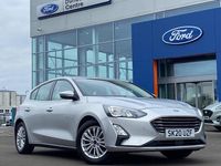 Used Ford Focus Titanium 125 HP (91 kW) 2020 Silver Hatchback