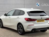 Used BMW 118 Sport Line 150 HP (110 kW) 2020 White Hatchback