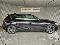 Used BMW 116 Sport Line 136 HP (100 kW) 2014 Black Hatchback