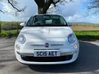 Used Fiat 500 Pop Star 69 HP (50 kW) 2015 White Hatchback