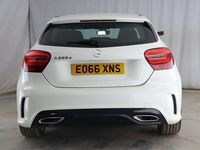 Used Mercedes A200 AMG line 136 HP (100 kW) 2016 White Hatchback