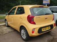 Used Kia Picanto 67 HP (49 kW) 2022 Yellow Hatchback
