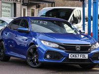 Used Honda Civic SR 129 HP (94 kW) 2017 Blue Hatchback