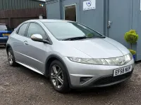 Used Honda Civic SE Plus 2009 Silver Hatchback