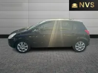 Usado Vauxhall Corsa Design Edition 89 HP (65 kW) 2008 Preto Citadino