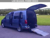 Used VW Caddy Maxi Life Life 102 HP (75 kW) 2016 Blue MPV