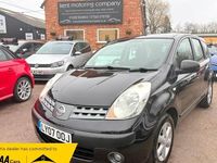 Begagnad Nissan Note SE 110 HK (80 kW) 2007 Svart Halvkombi