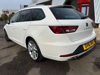 Used Seat Leon FR 148 HP (108 kW) 2016 White Estate