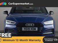 Used Audi A5 Black Edition 150 HP (110 kW) 2019 Blue Coupe