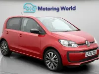 Used VW up! Black Edition 65 HP (47 kW) 2023 Red Hatchback
