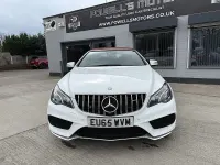 Used Mercedes E220 AMG Line Premium 177 HP (130 kW) 2015 White Cabriolet