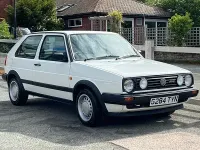 Used VW Golf II 1989 White Hatchback