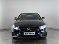 Used Mercedes E220 AMG line 194 HP (142 kW) 2019 Blue Sedan