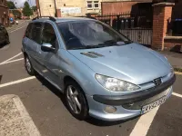Used Peugeot 206 2002 Silver Estate
