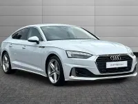 Used Audi A5 Sport 150 HP (110 kW) 2024 Glacier white Hatchback
