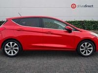 Used Ford Fiesta Titanium 2018 Red Hatchback