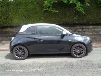 Usado Vauxhall Adam Glam 2015 Preto Citadino