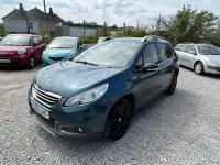 Used Peugeot 2008 110 HP (80 kW) 2015 Green SUV