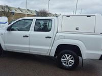 Begagnad VW Amarok Startline 2015 Vit Pickup