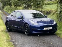 Used Tesla Model 3 Long Range AWD 366 kW (498 HP) 2023 Blue Sedan