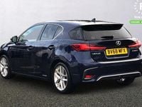 Used Lexus CT200h Luxury Line 136 HP (100 kW) 2018 Blue Hatchback
