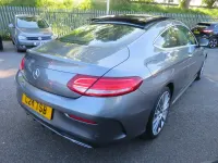 Used Mercedes C220 AMG Line Premium 170 HP (125 kW) 2017 Grey Coupe