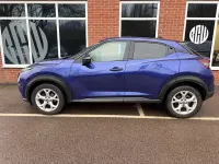 Used Nissan Juke N-Connecta 114 HP (83 kW) 2021 Blue SUV