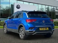 Used VW T-Roc Active 150 HP (110 kW) 2021 Blue SUV