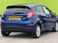 Used Ford Fiesta Titanium 2015 Blue Hatchback